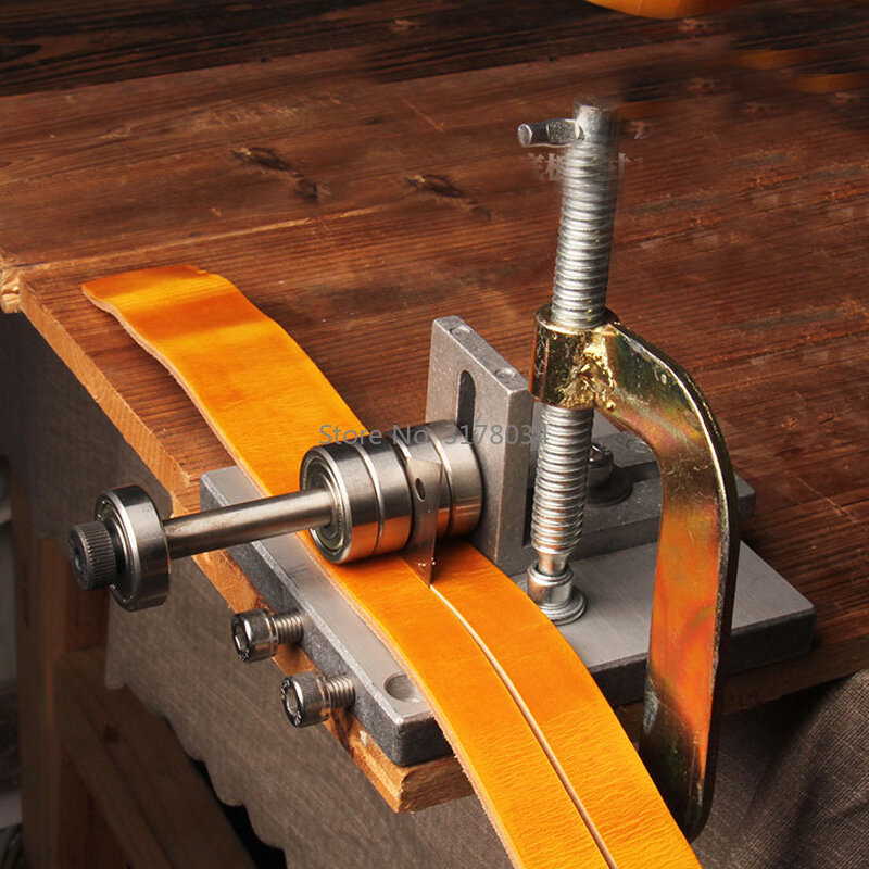 Cortador de correa de Metal para artesanía de cuero ajustable, herramientas de corte manual, máquina de corte manual, bricolaje