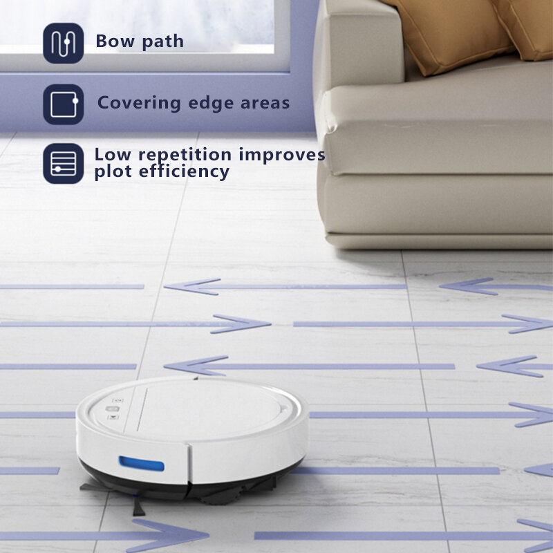 Беспроводной умный робот-пылесос для уборки дома