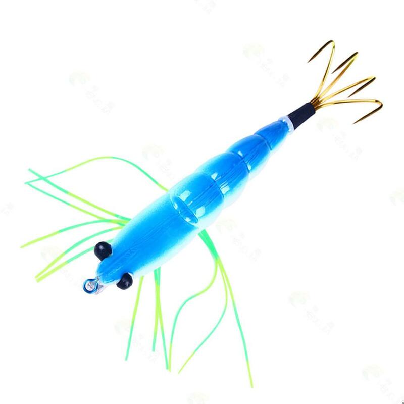 12cm/17.2g Fishing Bait 10 Color Simulated Shrimp Artificial Lure Fake Bait Fishing Gear Accessories