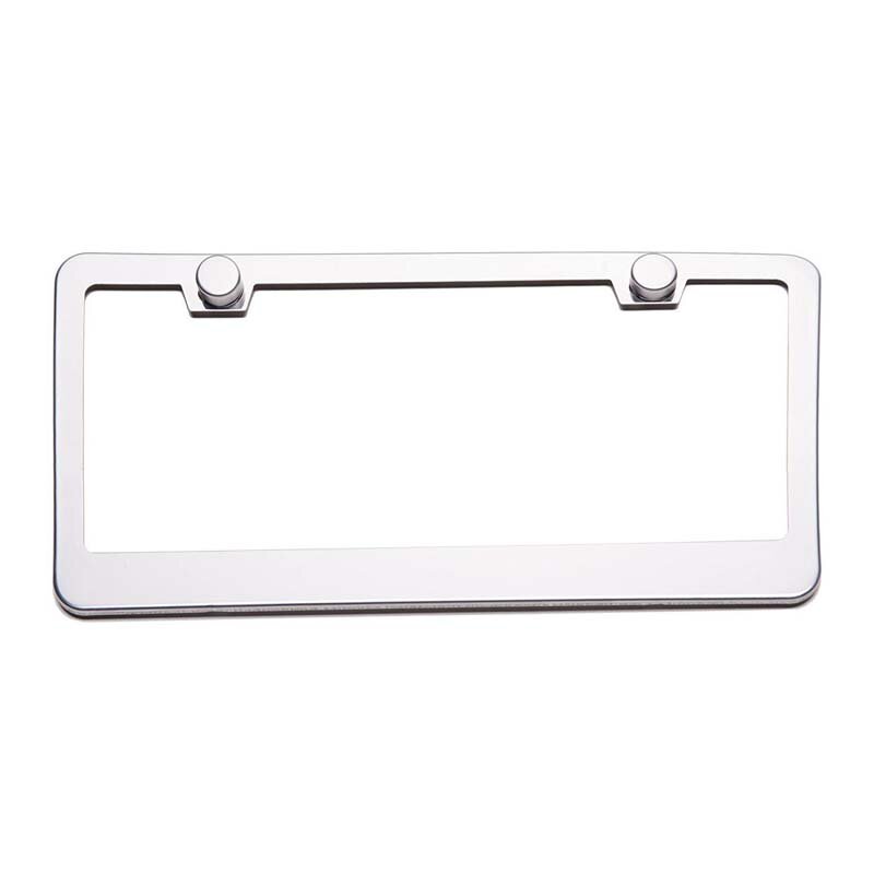 Car License Plate Holder for Car License Plate Universal Stainless Steel License Plate Frame Suitable for U.S. Regulations