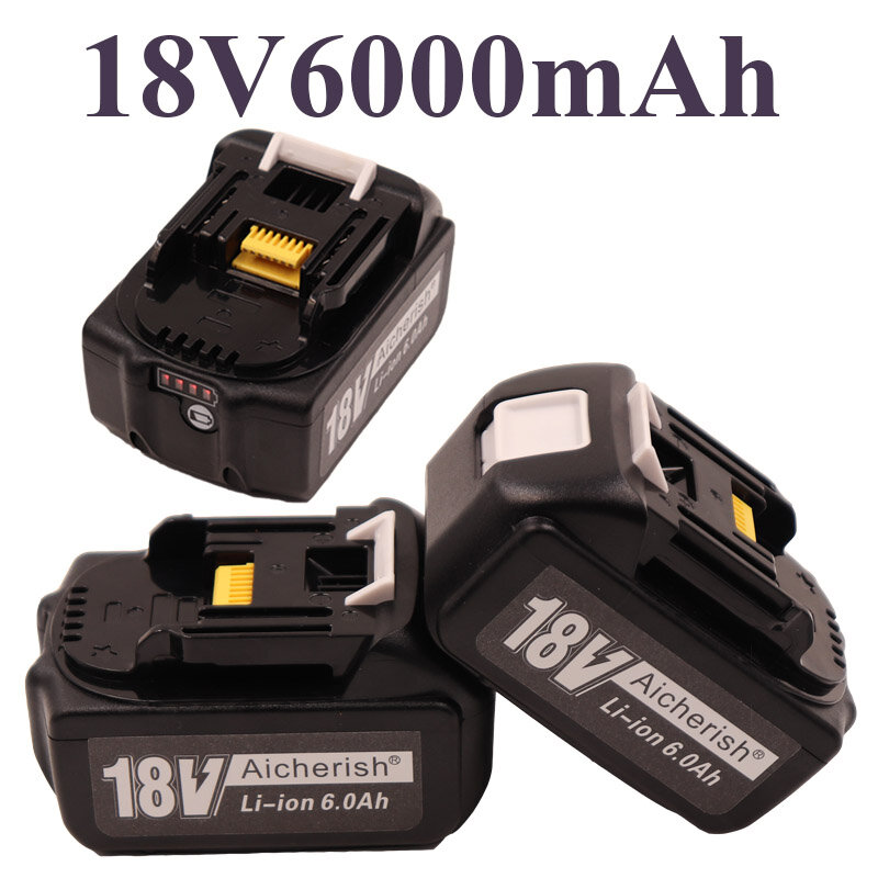 18650 Oplaadbare Lithium Ion Batterij 18 V 6000Mah Geschikt Voor Makita 18 V 6Ah BL1840 BL1850 BL1830 BL1860B LXT400