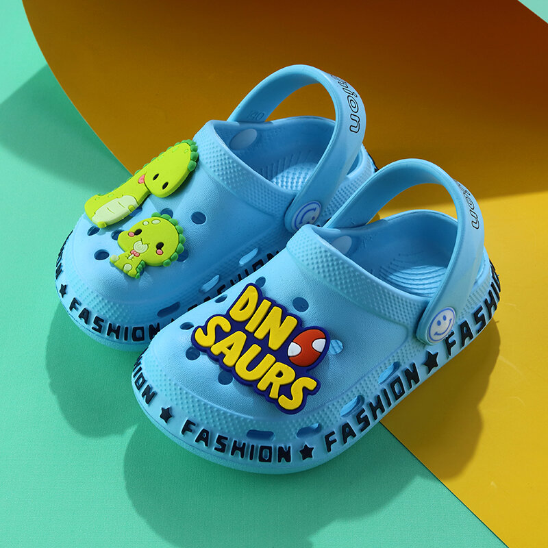 2022 아기 샌들 나막신 귀여운 캐주얼 통기성 플랫폼 아기 슬리퍼 미끄럼 방지 가벼운 소년 소녀 유아 어린이 신발 무료 배송