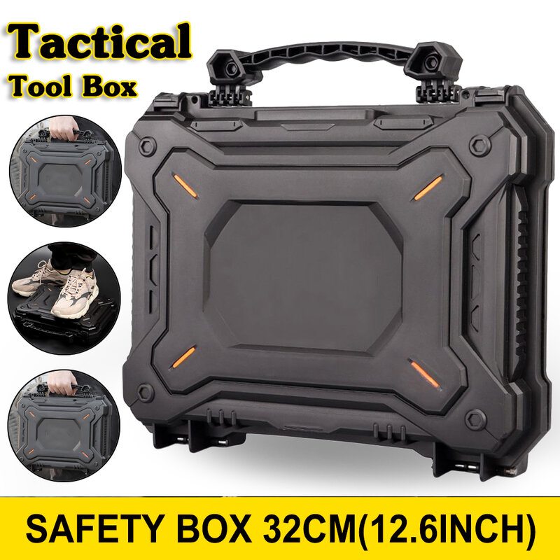 Caja de Herramientas resistente al agua, estuche protector de cámara de pistola táctica, Maleta de herramientas de seguridad, accesorios militares de caza