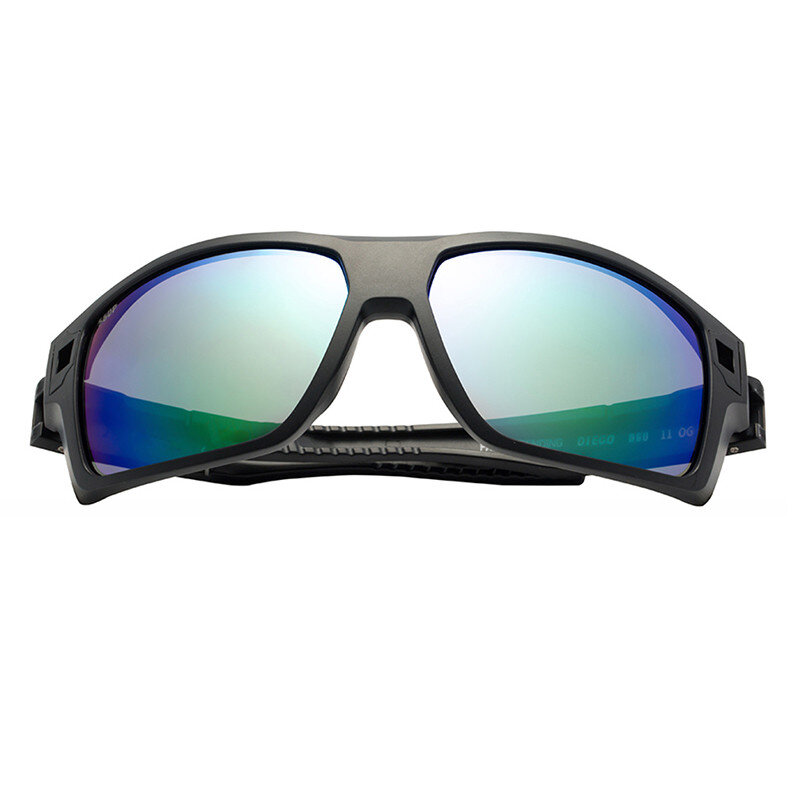 Gafas de sol polarizadas para hombre, lentes de sol cuadradas con protección UV400