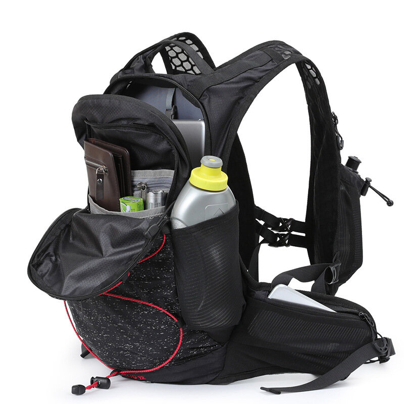 Plecak na rower wodoodporna 12L ultralekka torby rowerowe torba na wodę na świeżym powietrzu wspinaczka sportowa turystyka MTB szosowa plecak do biegania rowerowa