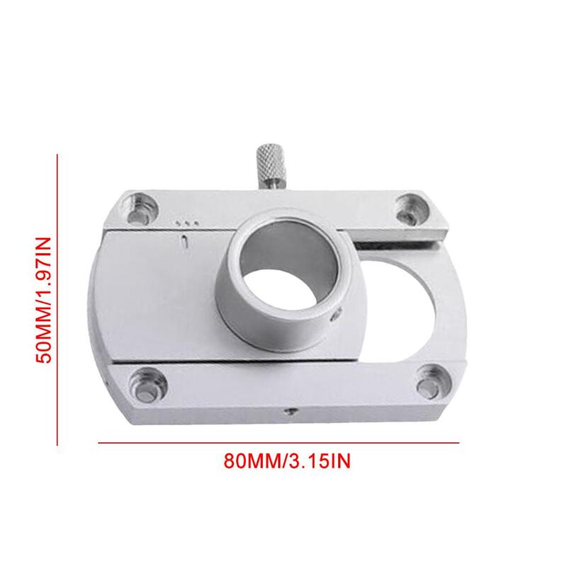 Metal Phono Tonearm Seat Dedicated Parts SME Conversion Arm Plate Inner Hole 20mm Replacement for LP Turntable Disc Vinyl Record