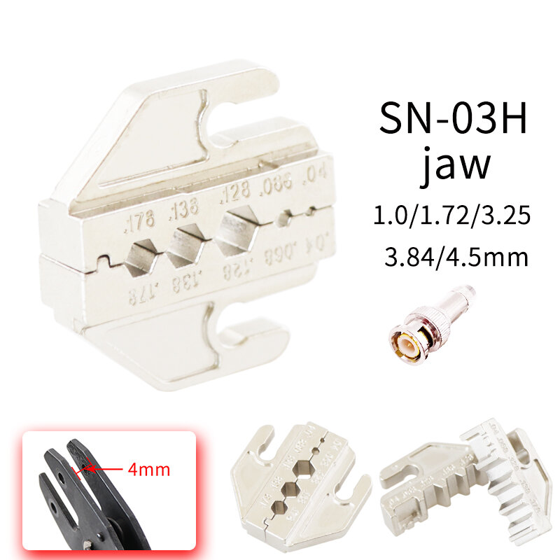Crimpen werkzeug zangen backen SN-48B / 48BS / 02C / 2549 / 03H / 2546B / 2WF2C / 06WF / 16WF / 06, verwendet für crimpen terminals