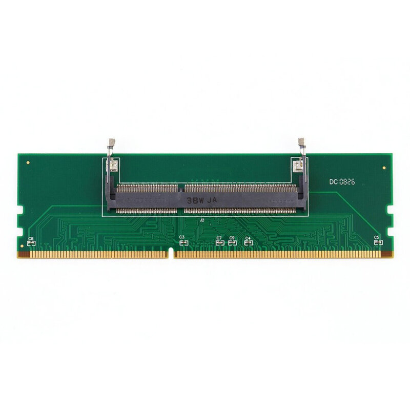 DDR3 Notebook Laptop na pamięć stacjonarna karta adaptera 200 Pin SO-DIMM na PC 240 Pin DIMM DDR3 pamięć RAM Adapter złącza