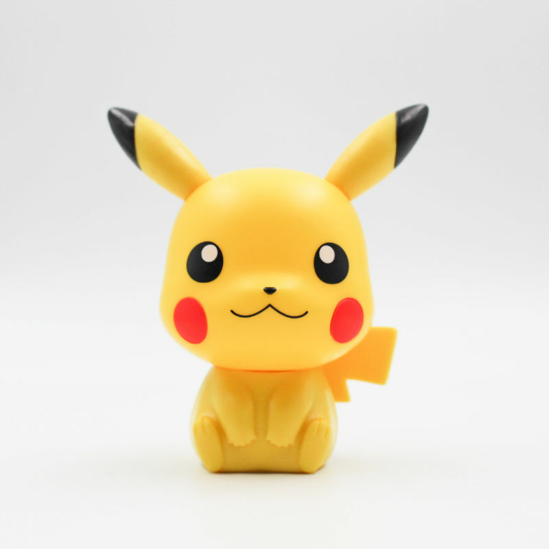 Pokemon ยี่ห้อ Pikachu Eevee จำกัดอุปกรณ์ต่อพ่วงรูปประกอบของเล่นแคปซูลตุ๊กตา Ibrahimovic ชุดคอลเลกชันวันหยุดข...