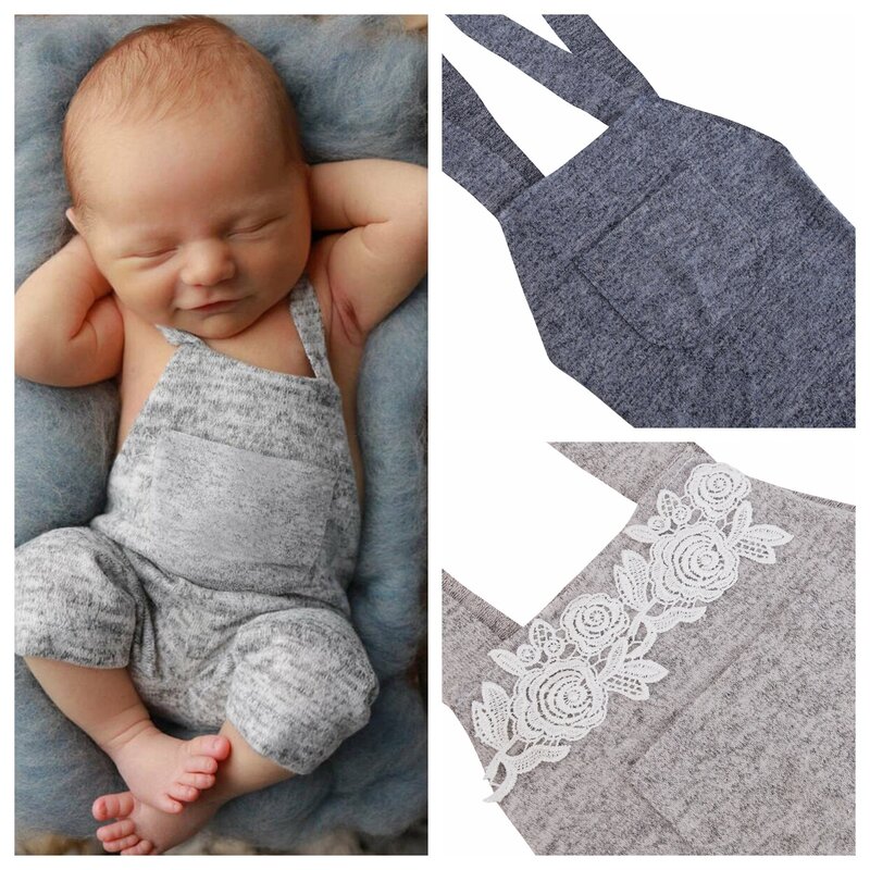 Baby Photography Props  0-2month Girl Boy Clothes Bodysuit Romper Newborn Photography Clothing