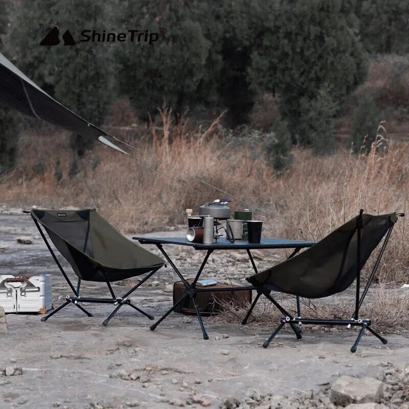 Silla plegable portátil desmontable con forma de luna, silla ultraligera para acampar al aire libre, playa, pesca, viajes, senderismo, Picnic, herramientas de asiento