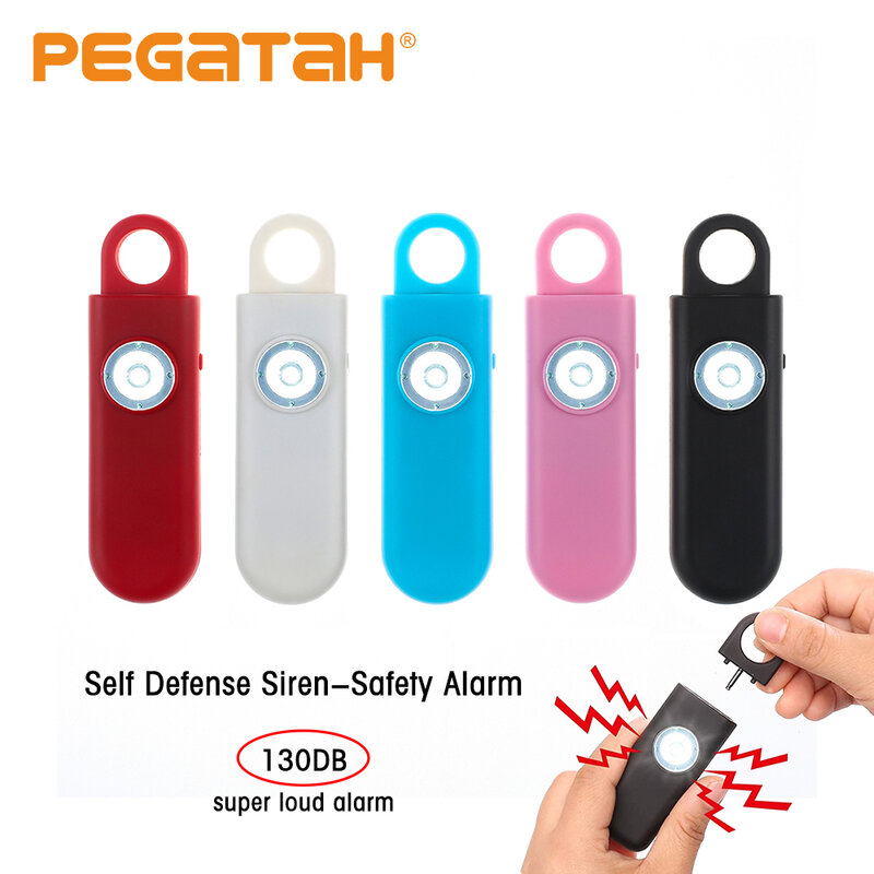 Self Defense Siren Safety Alarm for Women Keychain with SOS LED Light  Personal Alarm Personal Security Keychain Alarm