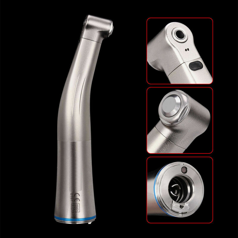 Dental Low Speed Handpiece Fiber Optical Handpiece LED Contra Angle 1:5 1:1 20:1 Dental High Speed Handpiece LED