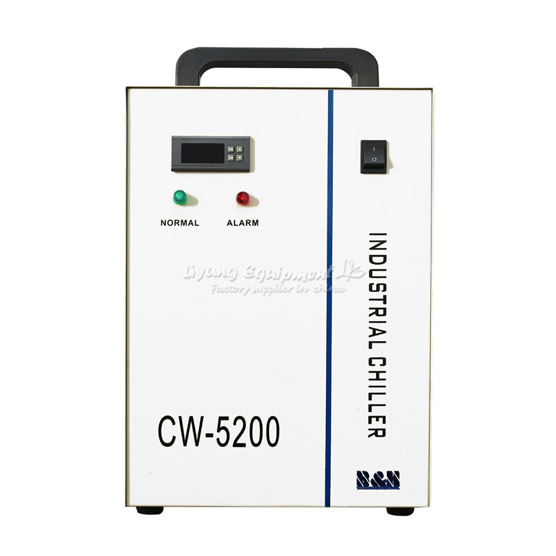 Enfriador de agua Industrial CW 5200AH, máquina láser de CW-5200AH, Cw5200, para tubo láser de refrigeración de husillo CNC, 130/150w