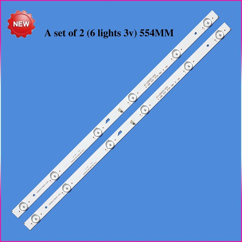 LED Backlight Strip 6สำหรับ JL.D32061330-004AS-M 4C-LB320T-JF3 H32B3913 THOMSON 32HS3013 LVW320CSDX E19 V29 E13 V57 W32H W32S