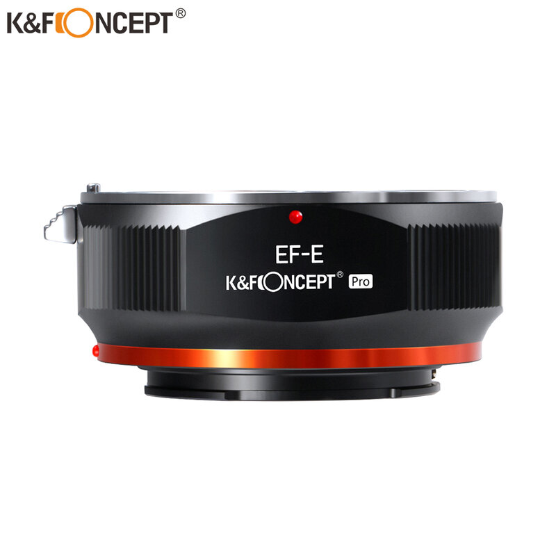 K & F Concept EOS EF EE-S 렌즈-NEX PRO E 용 Sony E 마운트 어댑터 Canon EF EF-S 렌즈 마운트 미러리스 카메라