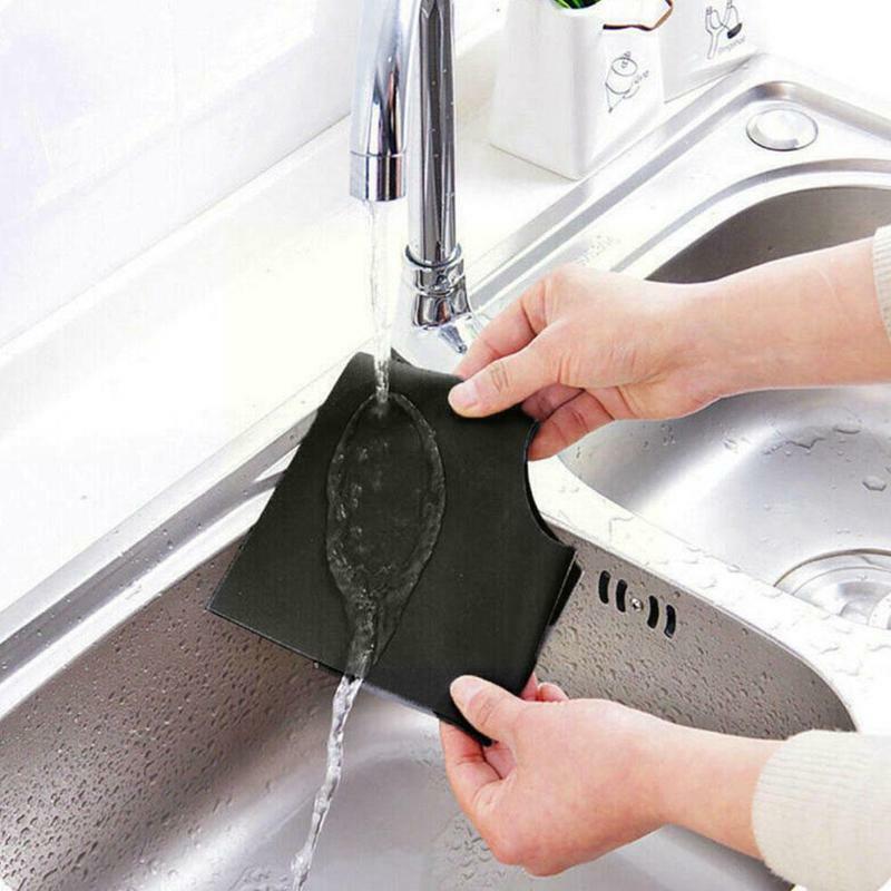 4 Pieces / Sets Of Reusable Gas Stove Protective Film Accessories Liner Stove Pad Cleaning Kitchen Gas S8D6