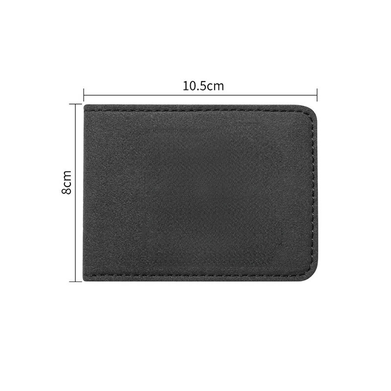 For Tesla Model 3 X S Y High-Grade Suede Material Car Driving Documents Protective Case Bank Credit Card Holder