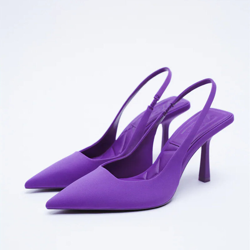 Scarpe estive per donna 2022 nuove scarpe da donna scarpe da sposa scarpe con documenti a vista con paillettes punta a punta temperamento primavera
