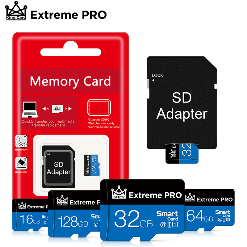 Tarjetas Micro SD de 4GB, 8GB, 16GB, 64GB, 128gb, 256gb, 512gb, tarjeta de memoria TF, unidad Flash