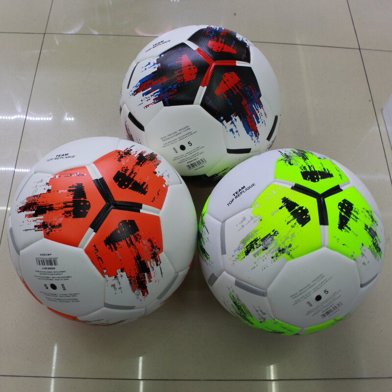 Pallone da calcio professionale 2022 taglia 5 PU Match Training calcio calcio pallone da calcio resistente all'usura Bola De Futebol