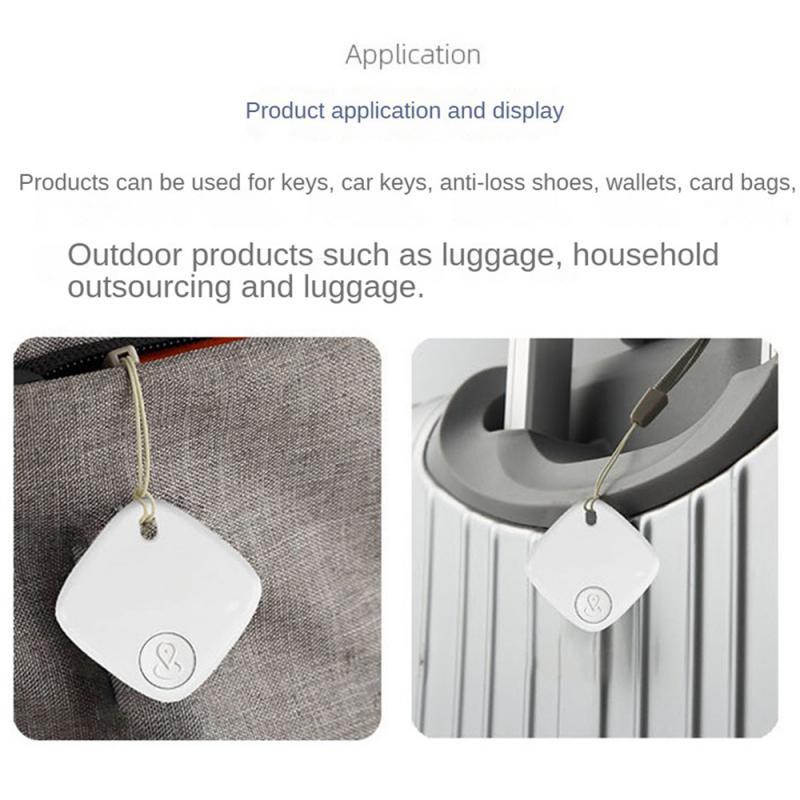 RYRA Mini GPS Tracker Bluetooth Anti-Lost Device Pet Kids Bag Wallet Tracking For IOS Smart Find My Anti-loss Tracker Keychain