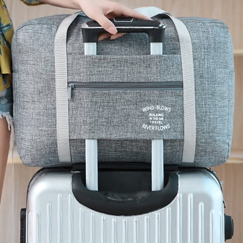 Wasserdichte Oxford Reisetaschen Frauen Männer hochwertige Reisetasche Veranstalter Gepäck faltbare Aufbewahrung Verpackung Würfel wochen ende Handtaschen