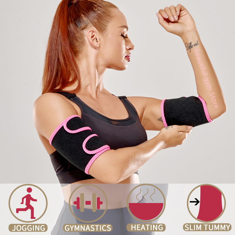 2021 nowy 1 para ramię trymer neoprenowy kobiet Arm Control Shapers rękaw pas ramię Shaper szczuplejsze dla kobiet