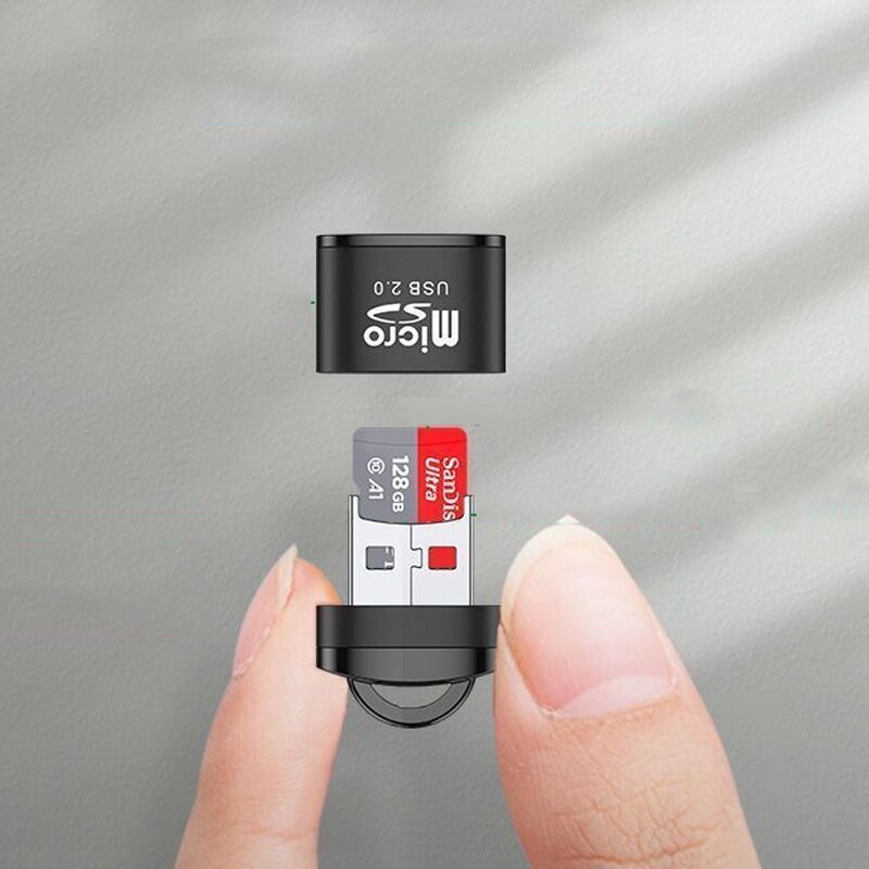 USB Micro SD/TF Card Reader USB 2.0 Mini Mobile Phone Memory Card Reader High Speed USB Adapter for Laptop Accessories