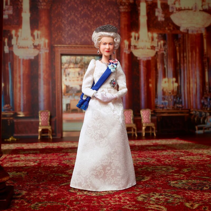 2022 11,5 pulgadas nueva firma Reina Elizabeth Ii platino Jubilee juguete realeza monarquía para coleccionistas Hcb96 Halloween