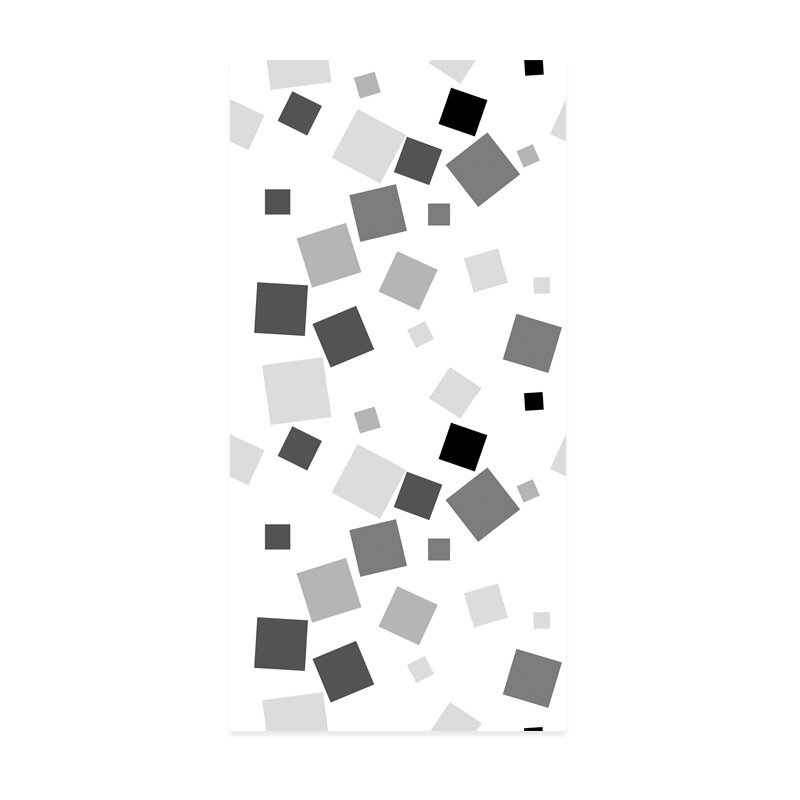 Carta da parati moderna semplice in bianco e nero a scacchi in Pvc carta da parati in rilievo addensata carta da parati per soggiorno camera da letto sfondo