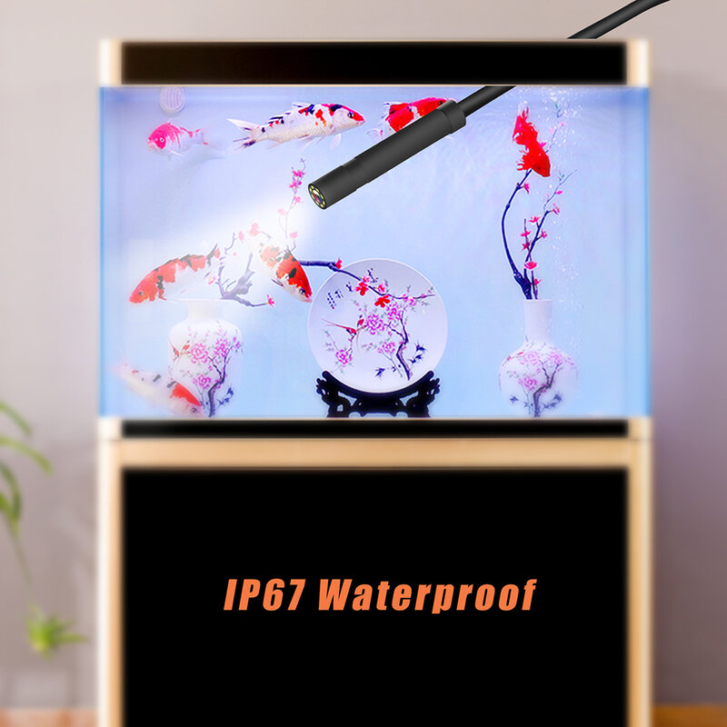 1080P Digital Industrial Endoscope Practical Durable Multi-functional Classic Waterproof USB Inspection Borescope Camera