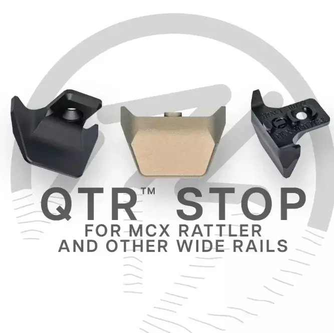 GCTAC RAILSCALES QTR STOP MLOK Mini Blocker Dual system MLOK/leather rail Radial novaske troubleshooting button Si steel bolt