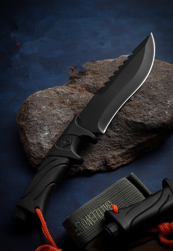 Fixed Blade Knife Military Knife Tactical  Straight Knife Survival Camping Knife EDC Pocket Knife Fishing Knife Portable Knife