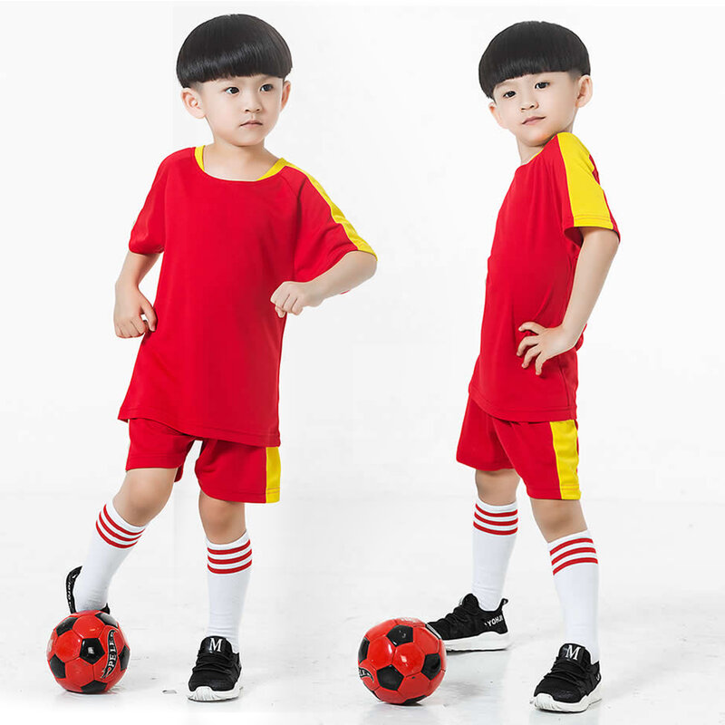 Cody Lundin New Style Comfortable  Soft  Fabric and Simple Striped Design with High Quality Soccer Sports Kits