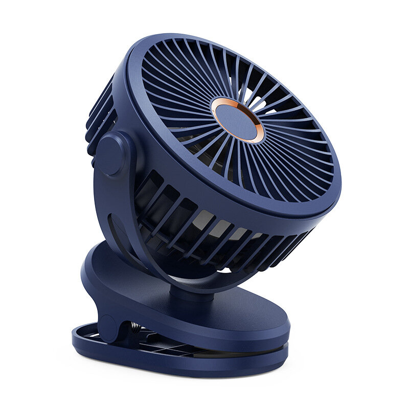 Xiaomi Mini 10000mAh Chargeable Clipped Fan 360° Rotation 4-speed Wind USB Desktop Ventilator Silent Air Conditioner for Bedroom