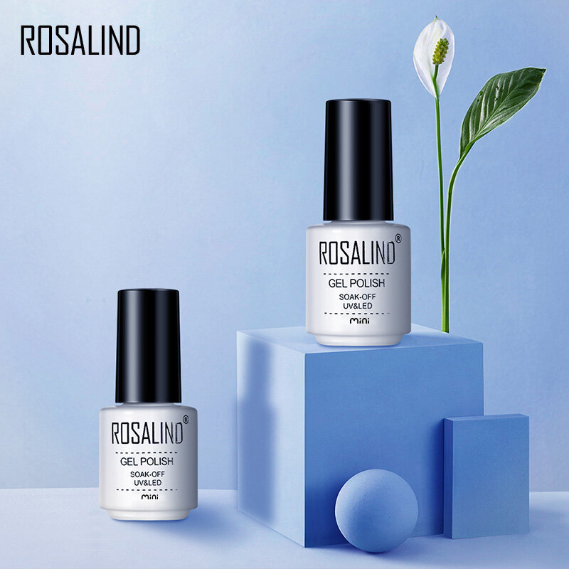 Rosalind – vernis à ongles Semi-permanent à paillettes, Gel hybride UV pour manucure, Design Nail Art, 8ML