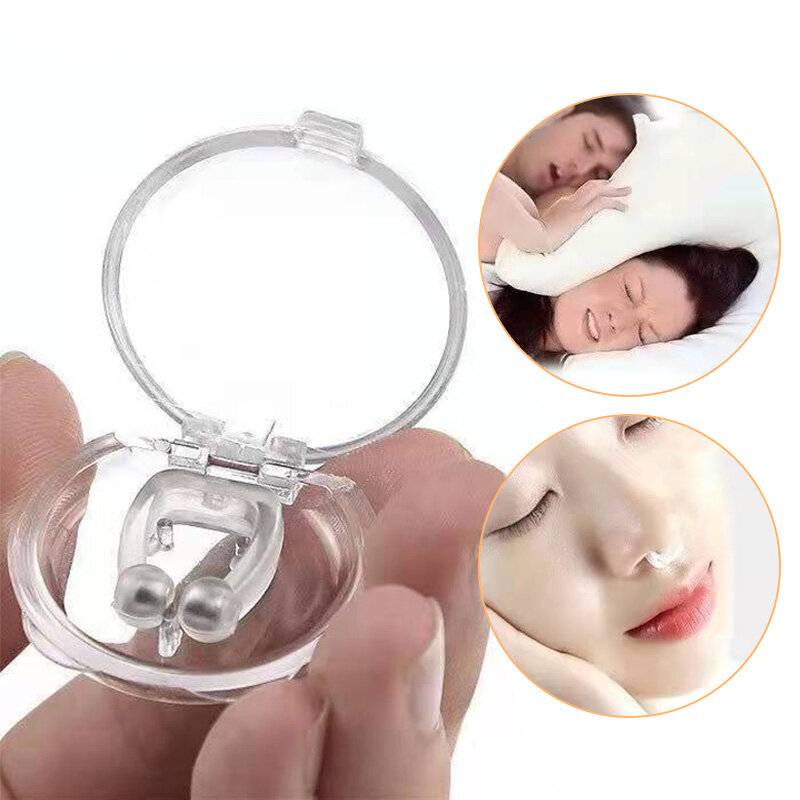 Portable Anti-Snoring Nose Clip Nasal Dilators Snore Stopper Nose Congestion Breathe Aid Device Easy Care Sleep Equipment