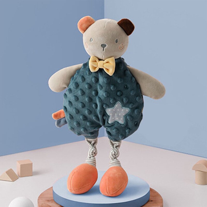 Montessori PP Cotton Baby Comforting Towel zabawki Baby rozwijaj rozpoznawanie kształtu zmysłowy prysznic prezent urodzinowy