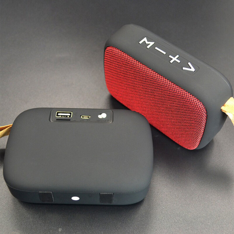 Mini Drahtlose Lautsprecher USB Aufladbare Bluetooth-Kompatibel mit Mikrofon Freisprechen Anruf FM Radio Lautsprecher Unterstützt USB/TF