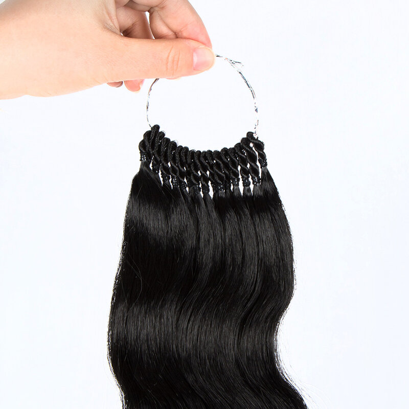 Rambut sambungan pirang 613 Ombre berombak alami kepang dewi rambut sintetis panjang lembut 22 inci rambut sambungan pirang