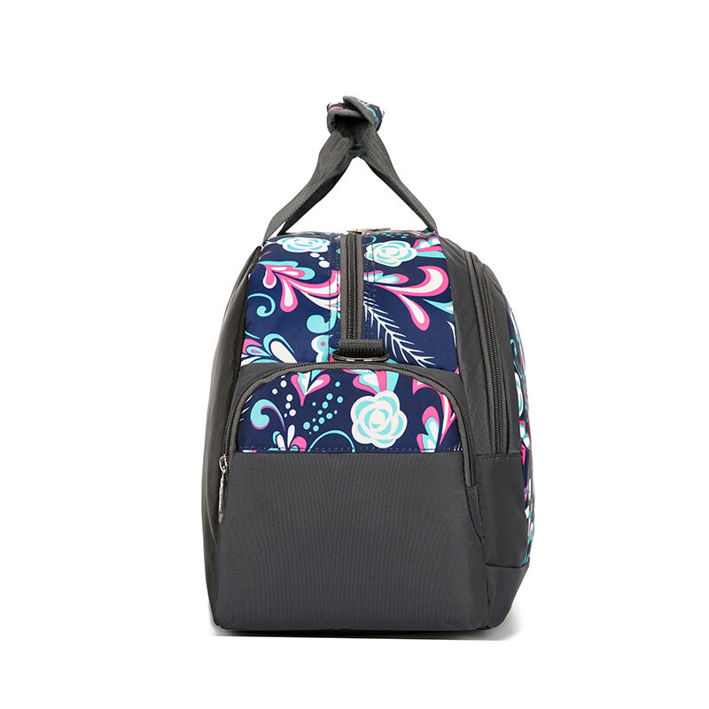 YILIANNew ladies' travel bag 2023 New national fashion national style printed handbag large capacity multi-layer travel backpack