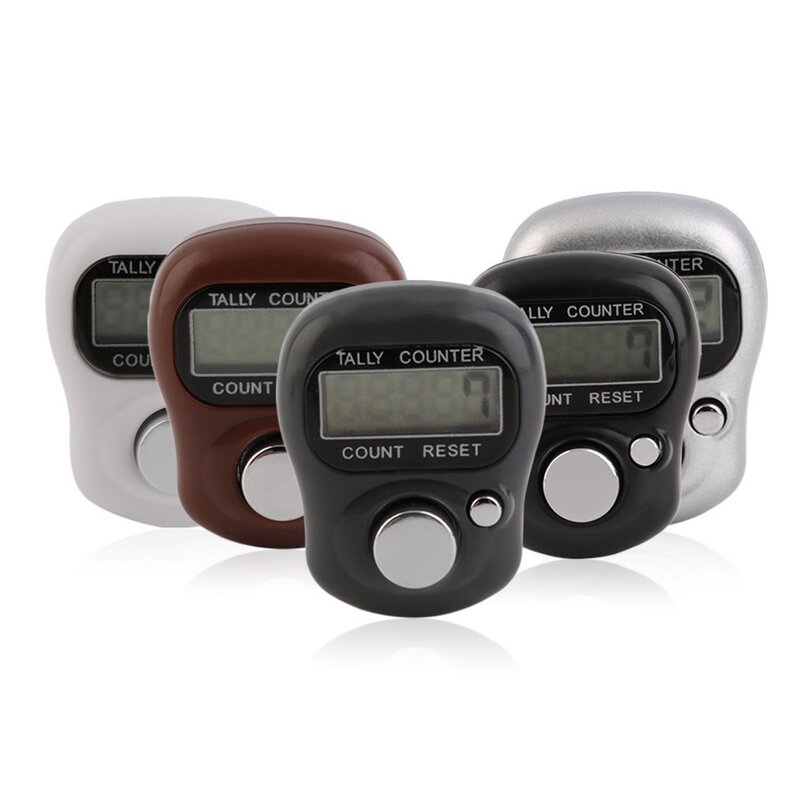 Mini contador electrónico Digital de 5 dígitos, contador manual LCD portátil, accesorios de cocina, contador, 1 unidad