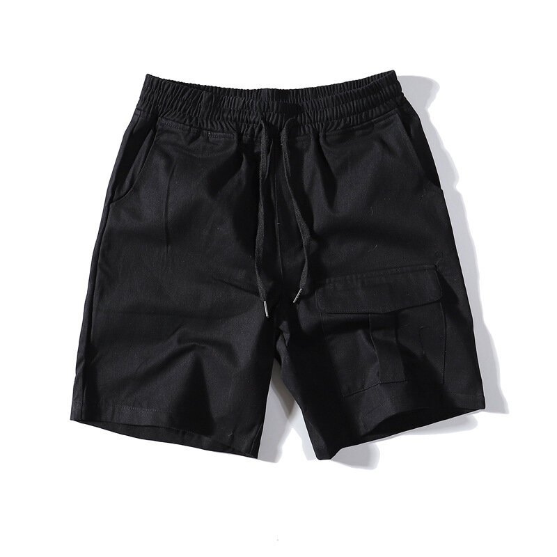 Men's Cargo Shorts Cotton 2022 Summer Multi Pocket Tactical Shorts Pants Men's Outdoor Stretch Military Shorts