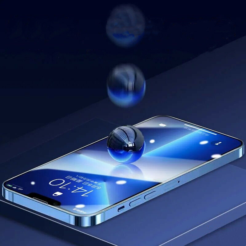 2022 Baru Kaca Pelindung Penuh untuk Apple iPhone 13 12 Casing Pelindung Sisi Ganda dan Kaca Pada IPhone12 13 Pro Max Film Aman