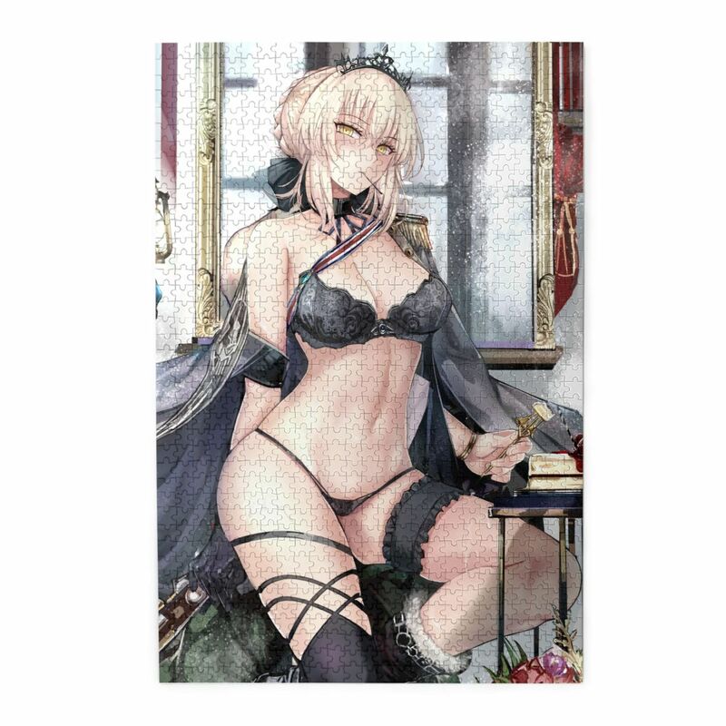 Anime Puzzle Fate Grand Order Poster 1000 Piece Puzzle for Adults Doujin Altria Belle Puzzle Comic Merch Hentai Sexy Room Decor