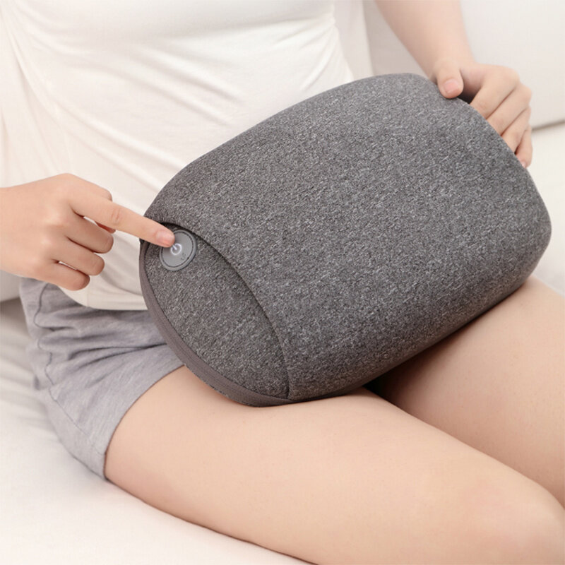 Xiaomi-almohada de masaje 3D inalámbrica para el hogar, almohada de masaje relajante con calefacción PTC y calor, multiposición