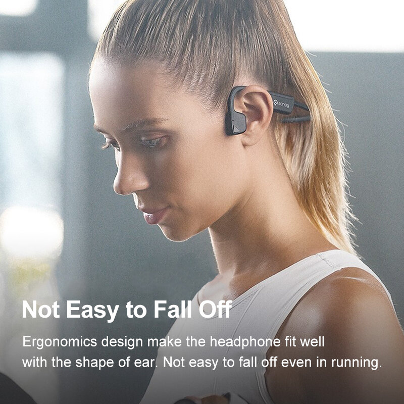 Air Bone-auriculares inalámbricos con Bluetooth 5,0, cascos de conducción con reproductor MP3, deportivos, HiFi, 32G de memoria, para correr y montar