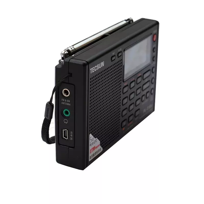 2022 PL-310ET полный радиоприемник цифровой демодулятор FM/AM/SW/LW стереоприемник Портативный радиоприемник для английских и русских пользователей