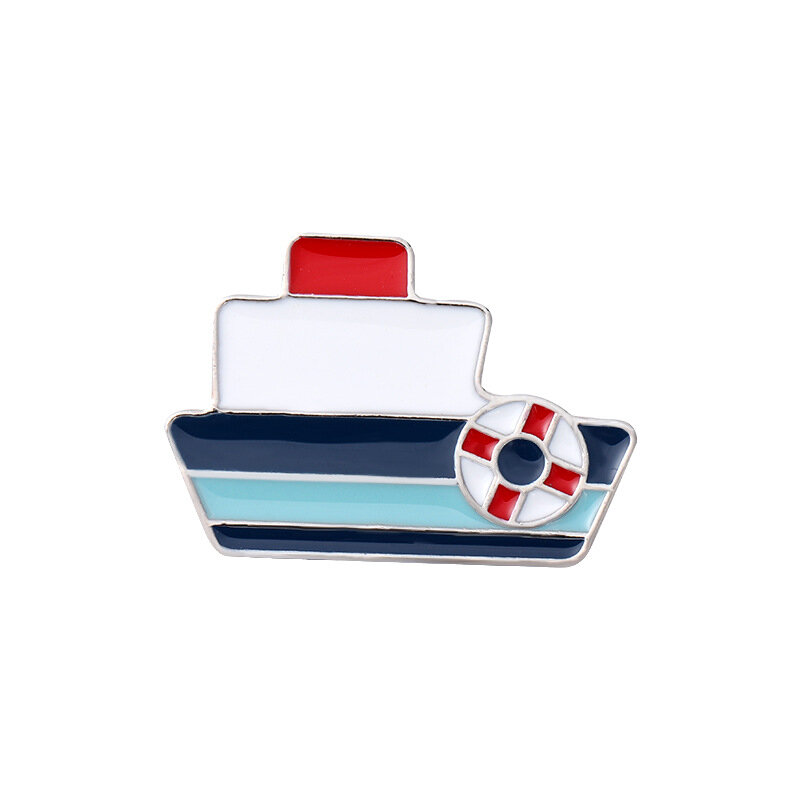 Japanese Lovely Alloy Personality Trend Cruise Fashionable Creative Cartoon Brooch Lovely Enamel Badge Clothing Accessories